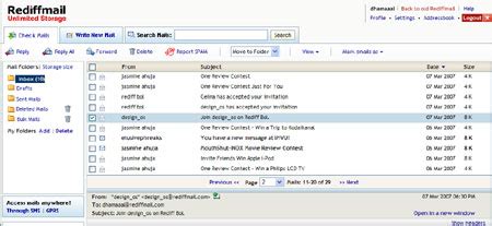 rediffmail mail|welcome to rediffmail inbox.